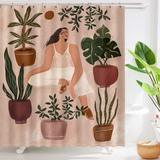 RIDEAUX DE DOUCHE BOHÈME CHIC
