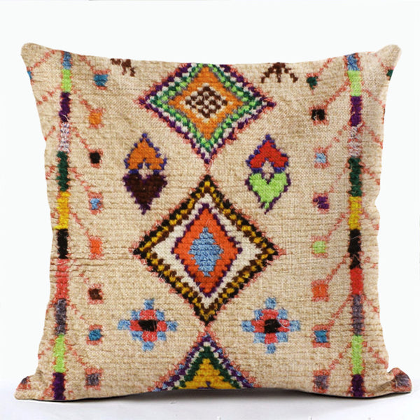 Coussin Bohème Brodé