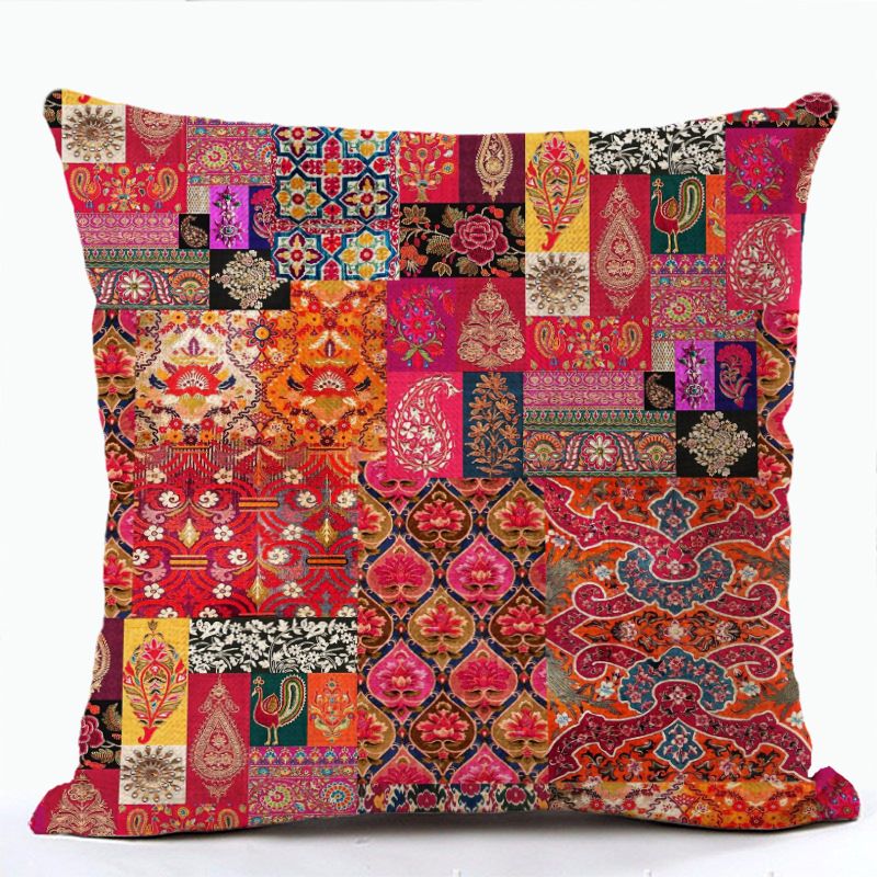 Décoration Coussin Bohème Chic main image 1
