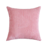 coussin en velours rose