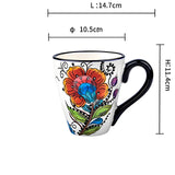 dimensions mug exotique bohème céramique