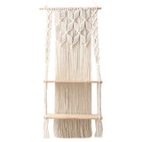 double étagère macramé