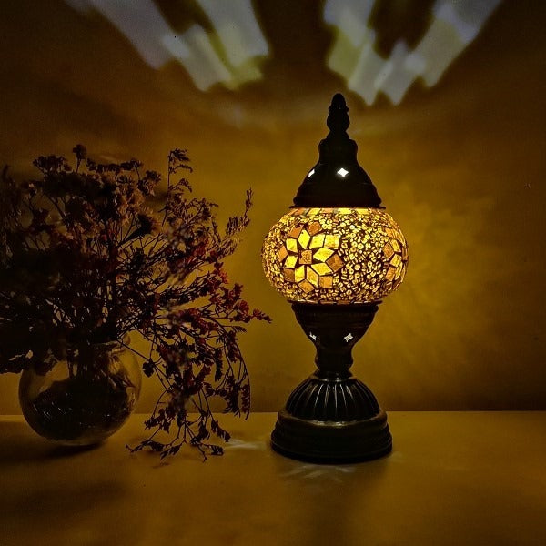 Lampe De Chevet Bohème Jaune