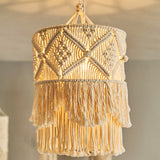 lustre macramé bohème