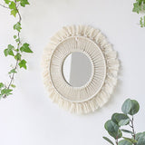 miroir bohème chic macramé