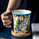 Mug bohème bleu