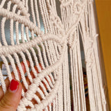 détail macramé