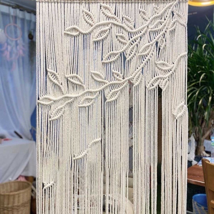 Rideau Porte Macramé | Bohème Décor