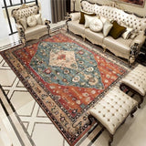 tapis oriental rouge