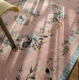 Tapis Bohème Rose