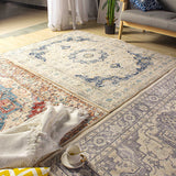 Tapis délavé bohème