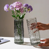 2 vases en verre